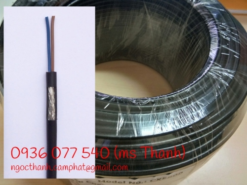 Cáp tín hiệu chống nhiễu 2x0.22 mm2